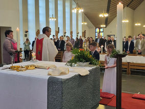 1. Heilige Kommunion in Heilig Kreuz